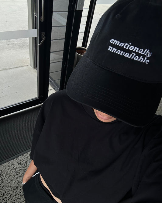 EMOTIONALLY UNAVAILABLE CAP