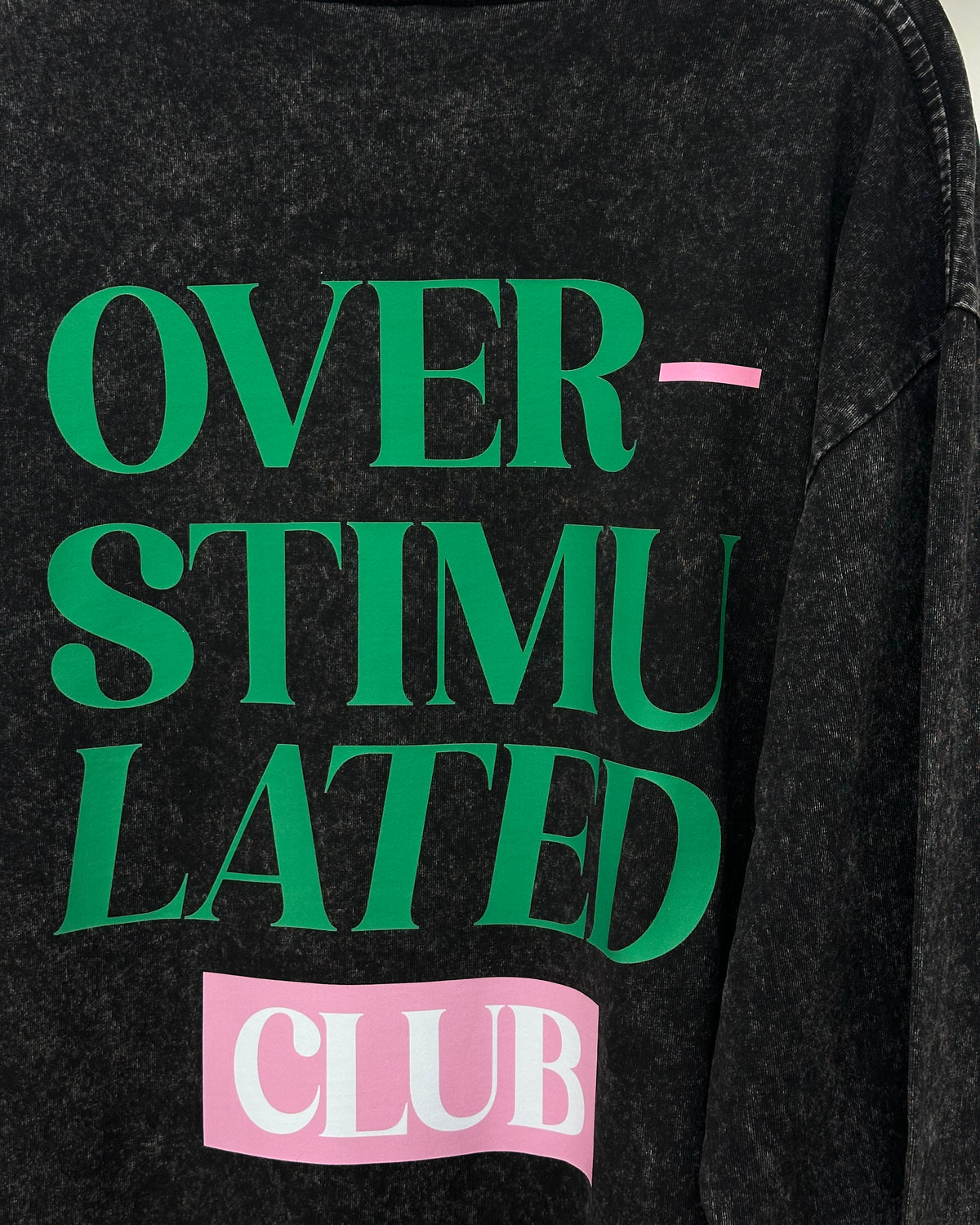CLUB ACID WASH LS